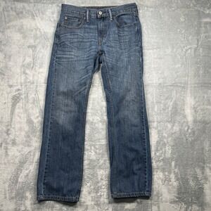 Levi's 559 Mens Blue Medium Wash Straight Leg Relaxed Fit Jeans Size 29x30